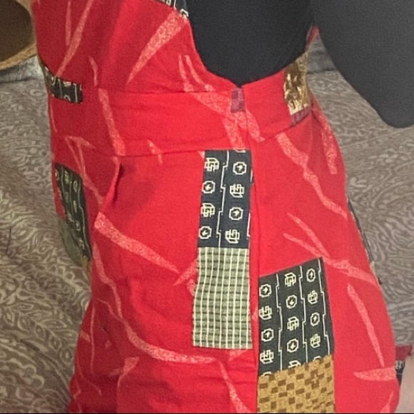 30% OFF BUNDLES! NWT Cotton overalls jumpsuit boho oversized wide leg romper - Picture 7 of 12